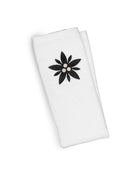 FLOWER EMBROIDERED GOLF TOWEL