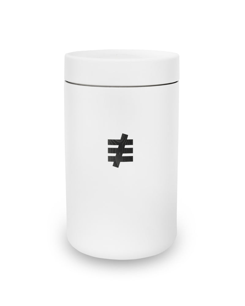 NO EQUAL ICON COFFEE CANISTER